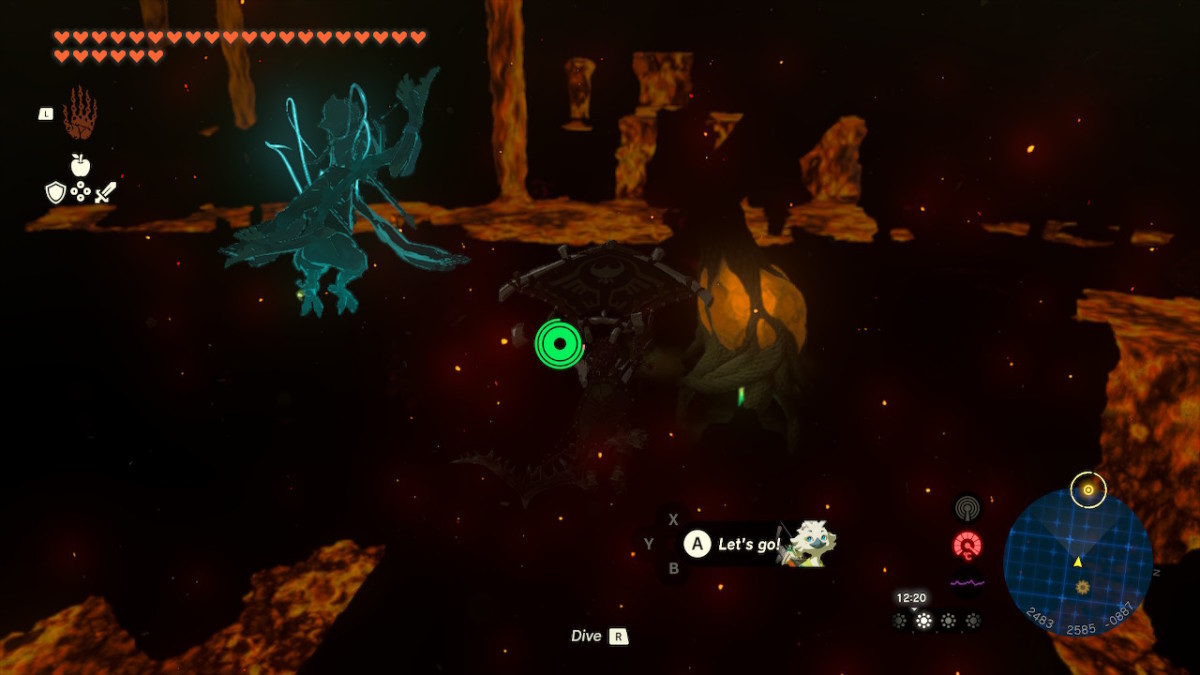Zelda TOTK Fire Temple walkthrough (43)